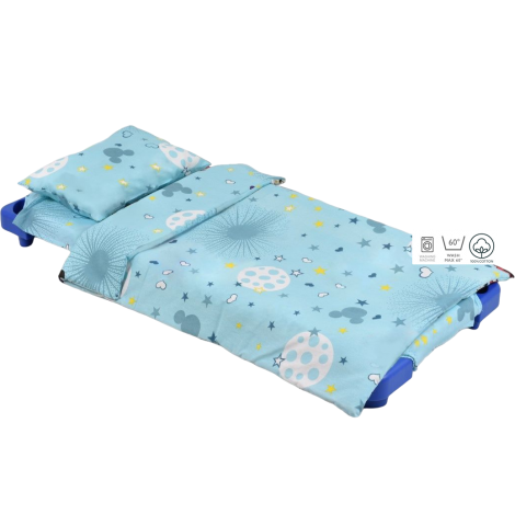 Set Lenjerie cu pilota si perna pentru patut gradinita diverse modele - imagine 6